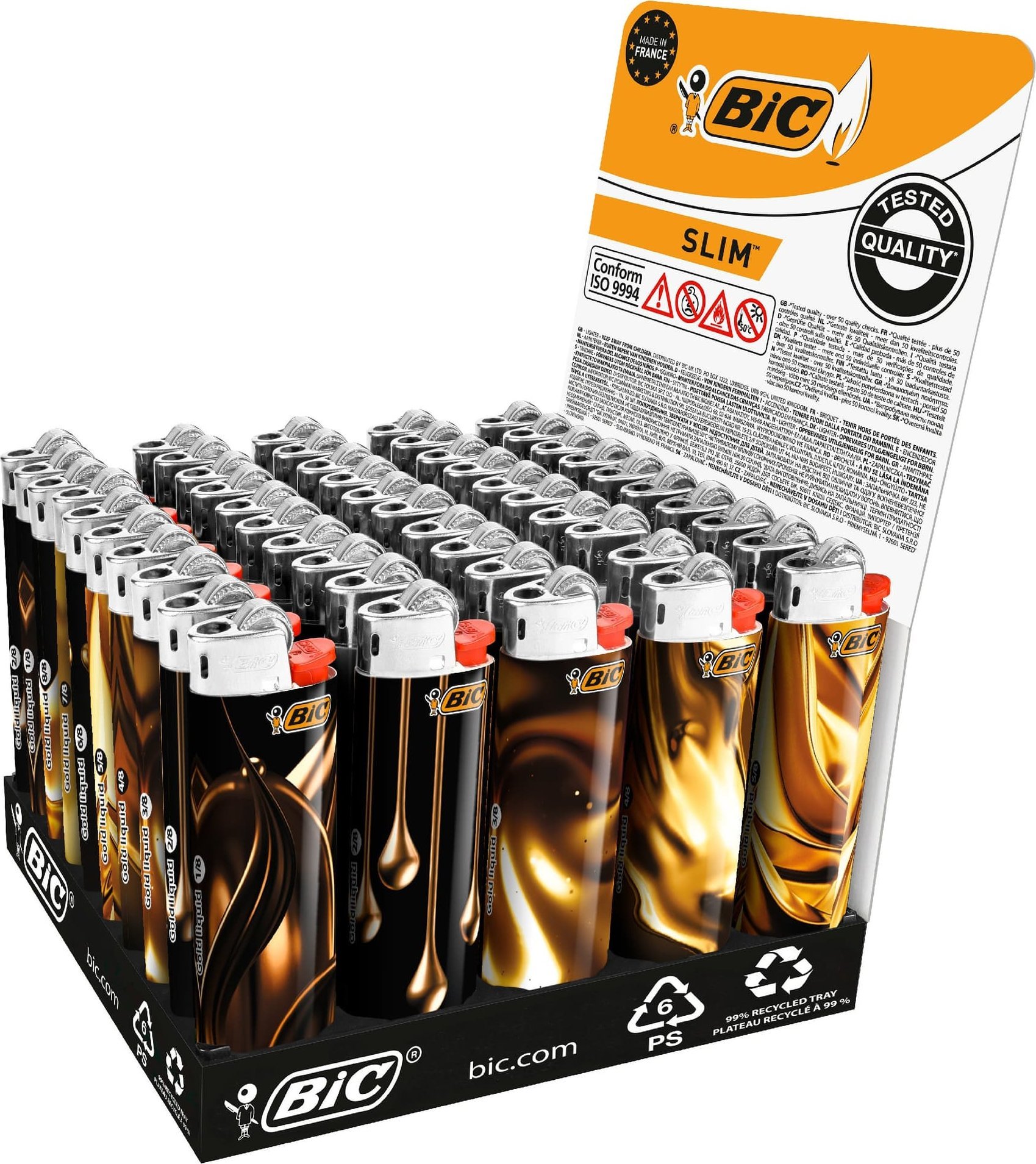 Bic Dekorační podnos na zapalovač BIC J23 - 50 kusů