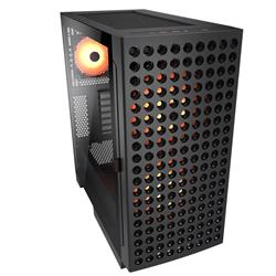 COUGAR PC skříň AIRFACE ECO RGB Black Mid Tower Airflow 2 x 180mm ARGB PWM Fans 1x 120mm ARGB Fan