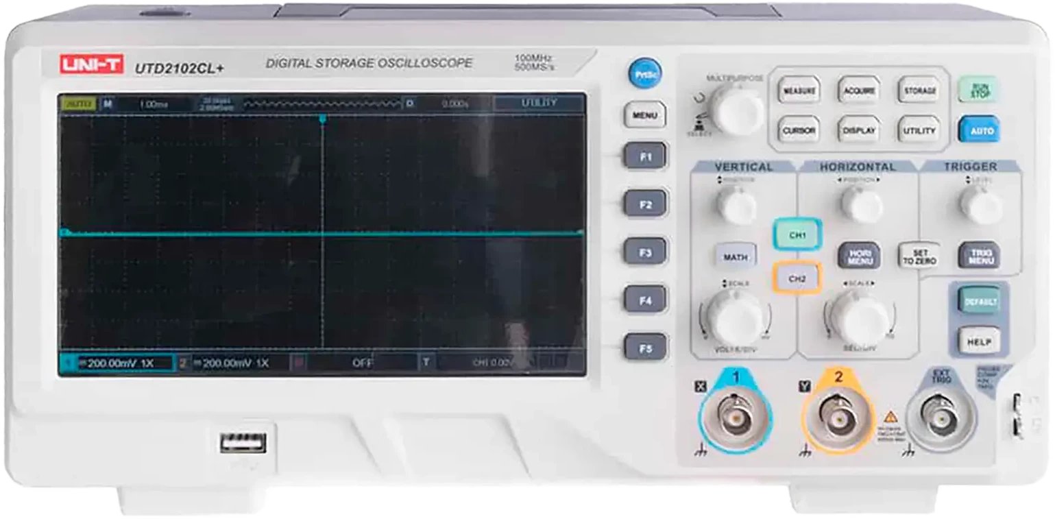 Unit Osciloskop ML Uni-T UTD2102CL+