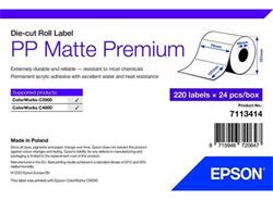 Epson 7113414 Tisknutelné štítky Bílé samolepicí tisknutelné štítky