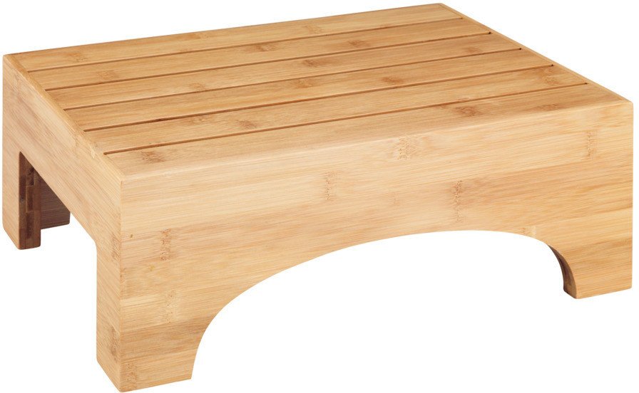 Zeller Koupelnová stolička BAMBOO, nízká, bambus, WENKO