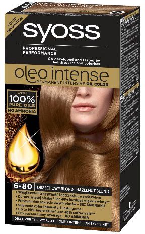 Syoss Barva na vlasy Oleo 6-80 Oříškově blond