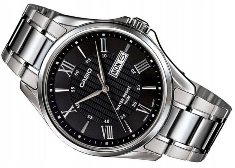 Casio Pánské hodinky MTP-1384D-1AVDF + KRABIČKA