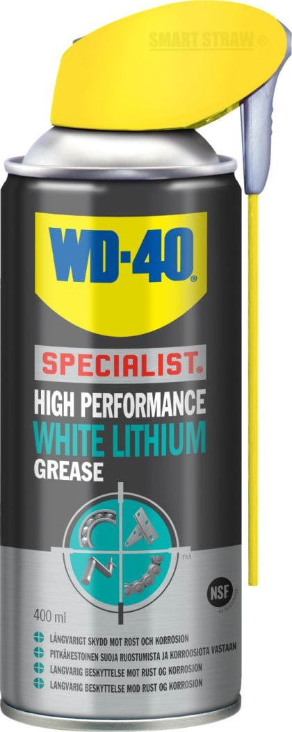 WD-40 Vysoce výkonné bílé lithiové mazivo WD-40 - 400 ml.