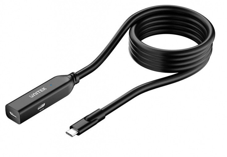 Unitek Kabel USB-C - USB-C 5 m černý (U1335ABK01)