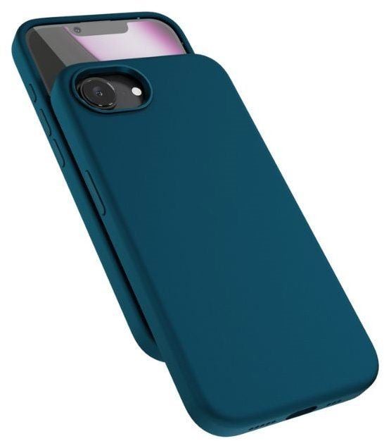 Epico Mag+ Silicone Case Pro iPhone 16e - petrolejová modrá