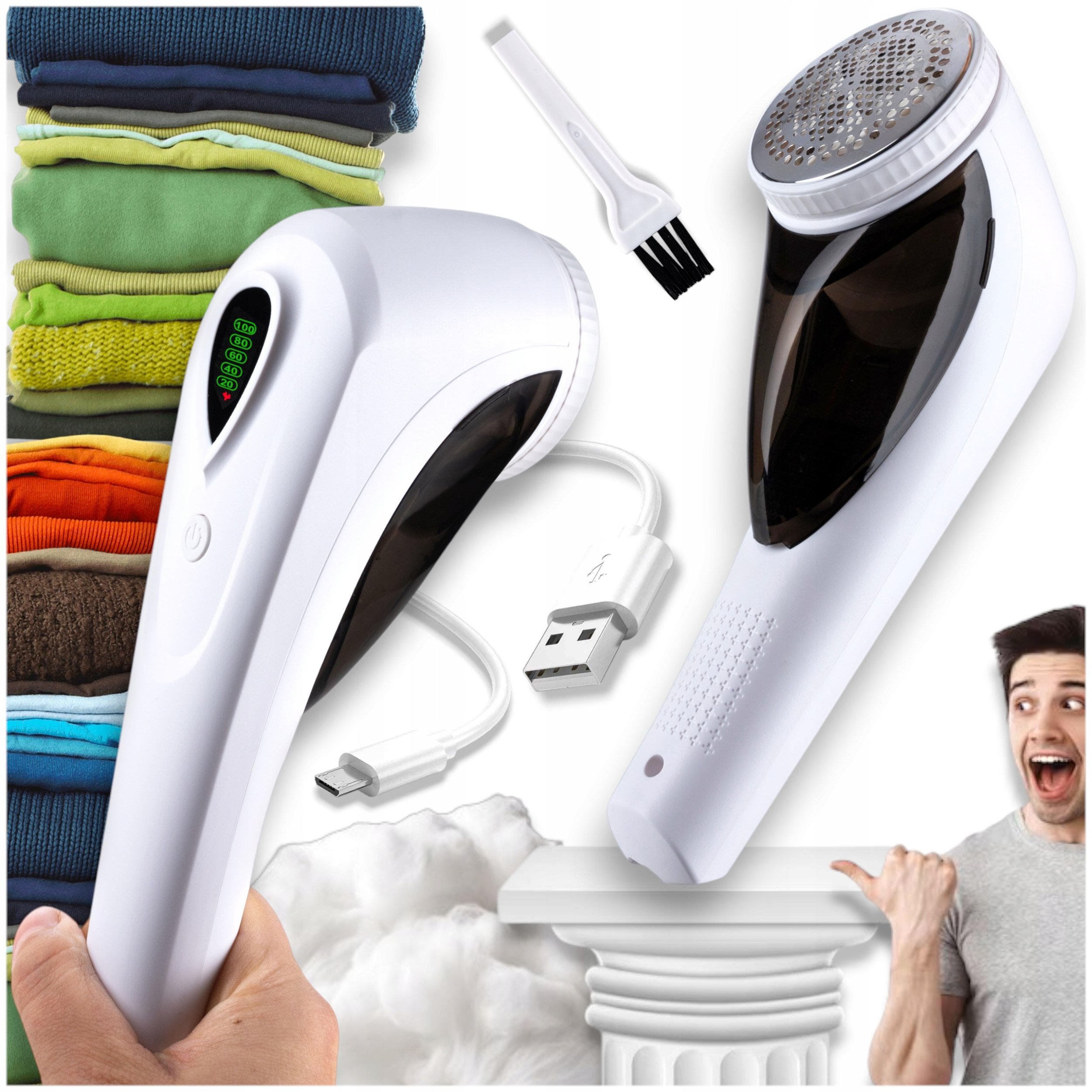 Gotel Holicí strojek na oblečení K670K LCD Home Pro