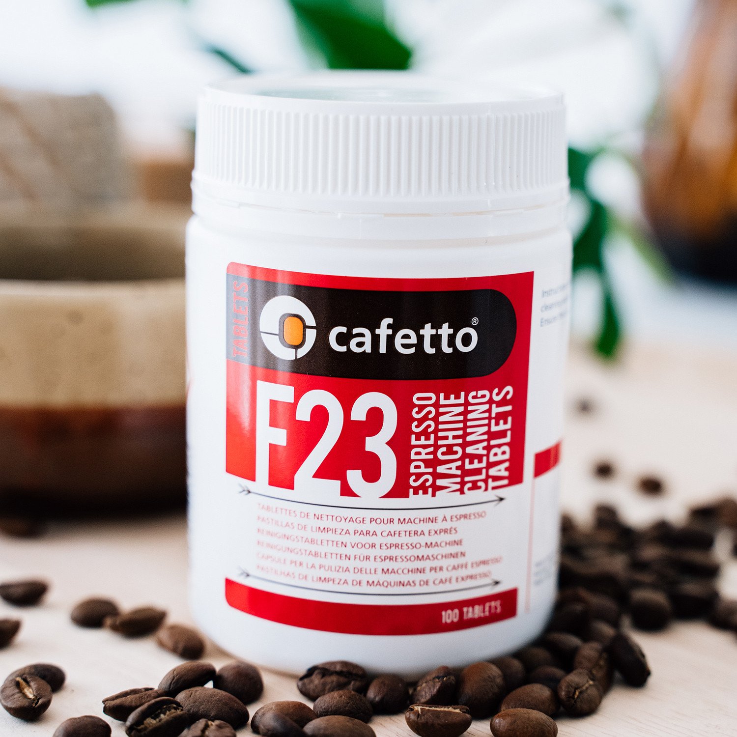 Urnex Cafetto - F23 Tablety - Tablety na čištění kávovarů 100 ks.