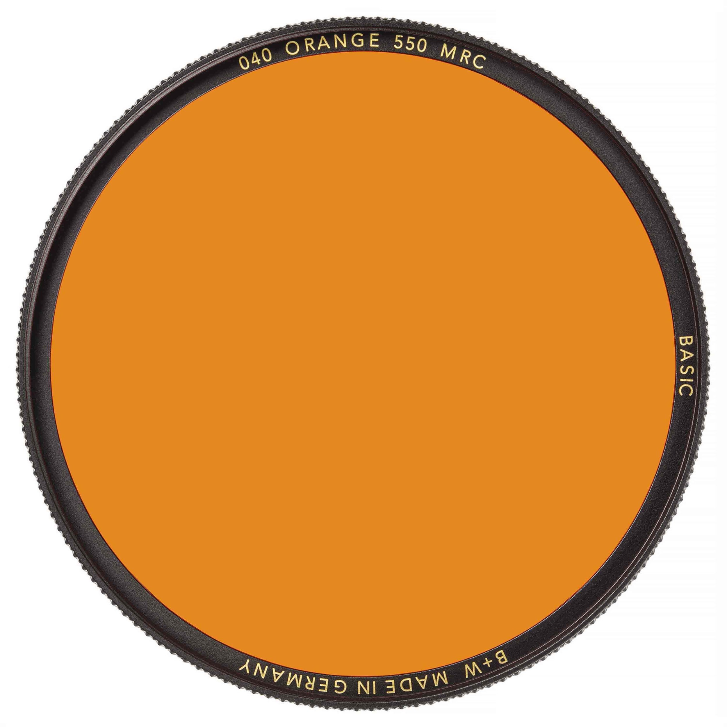 B+W Oranžový filtr Basic 040 Orange MRC 1102658 55mm