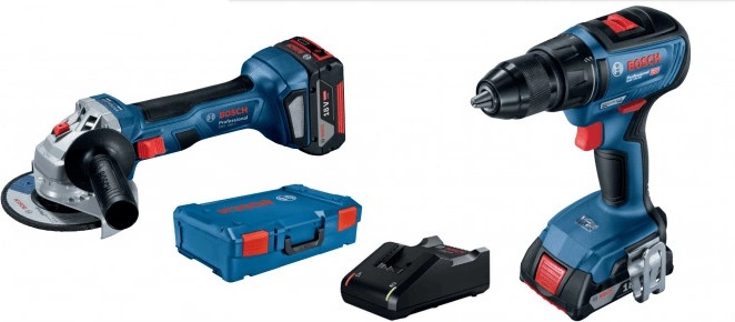 Bosch GSR 18V-50 + GWS 180-LI 0.615.990.M47