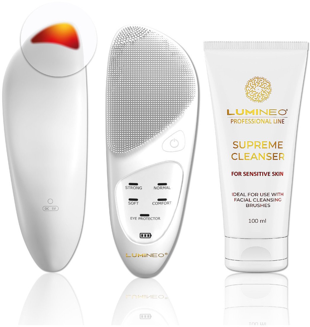 Lumineo Professional Line sonický termokartáč + Lumineo gel pro jemnou a citlivou pokožku