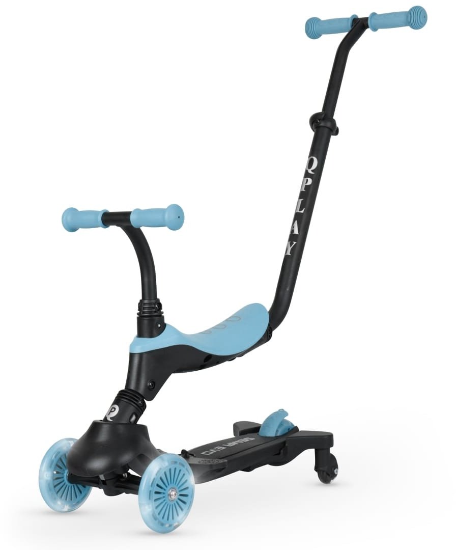 Qplay Koloběžka Sema Evo 3v1 nebesky modrá
