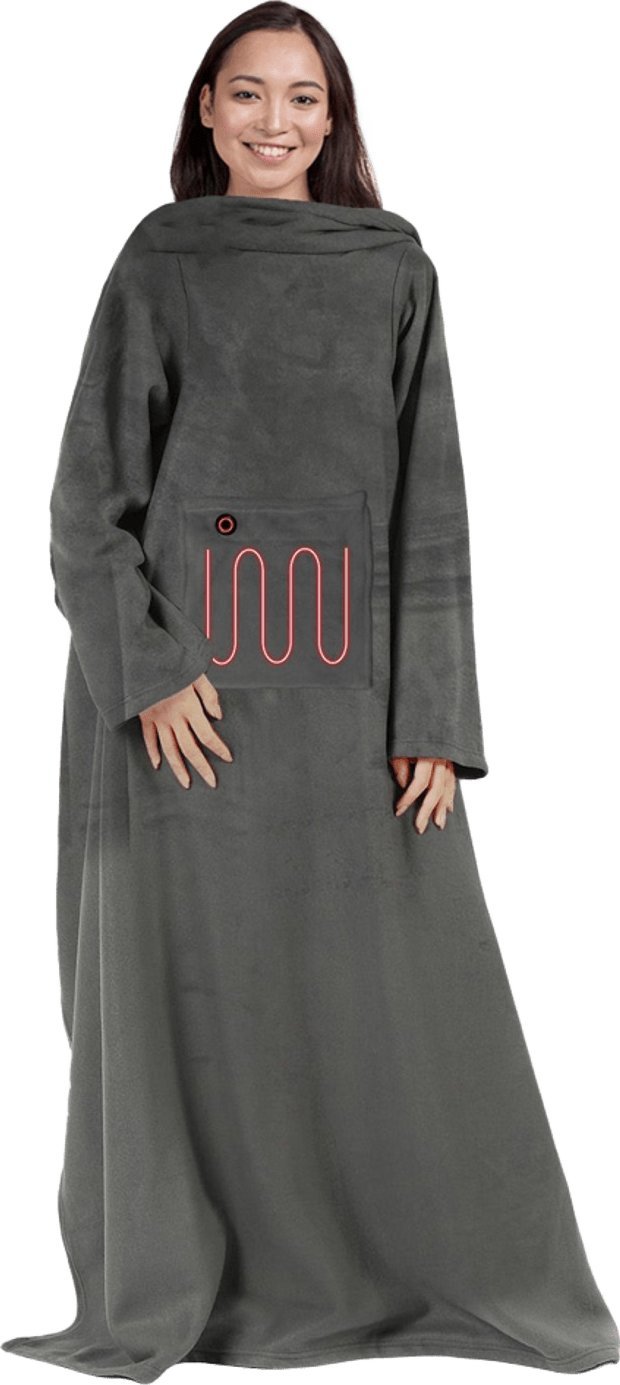 Thumbs Up Mad Monkey 2000051 Elektrická deka Elektrická vyhřívaná deka Šedá polární