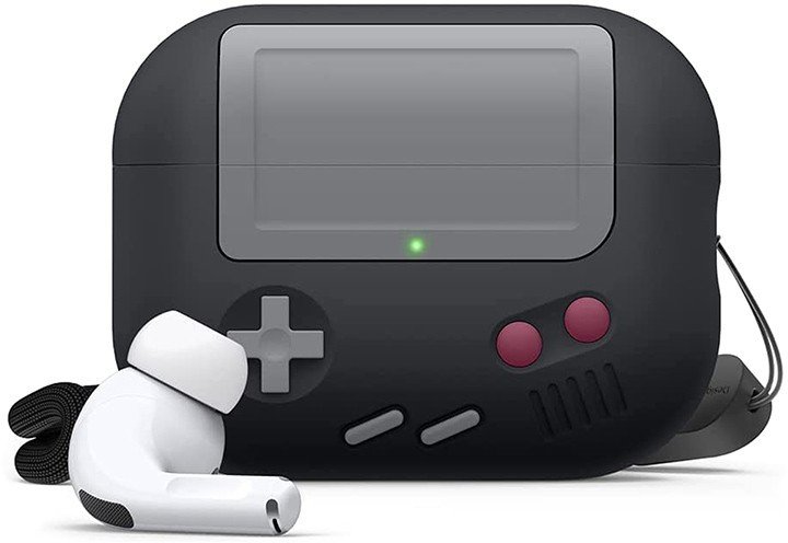 Elago Elago AirPods Pro 2 AW5 Retro Edition - pouzdro pro AirPods Pro 2 černé - Záruka bezpečnosti. Jednoduché splátky. Doprava zdarma od 170 PLN.