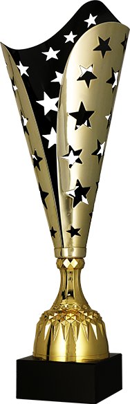 Victoria Sport Cup kovový zlatý - černý