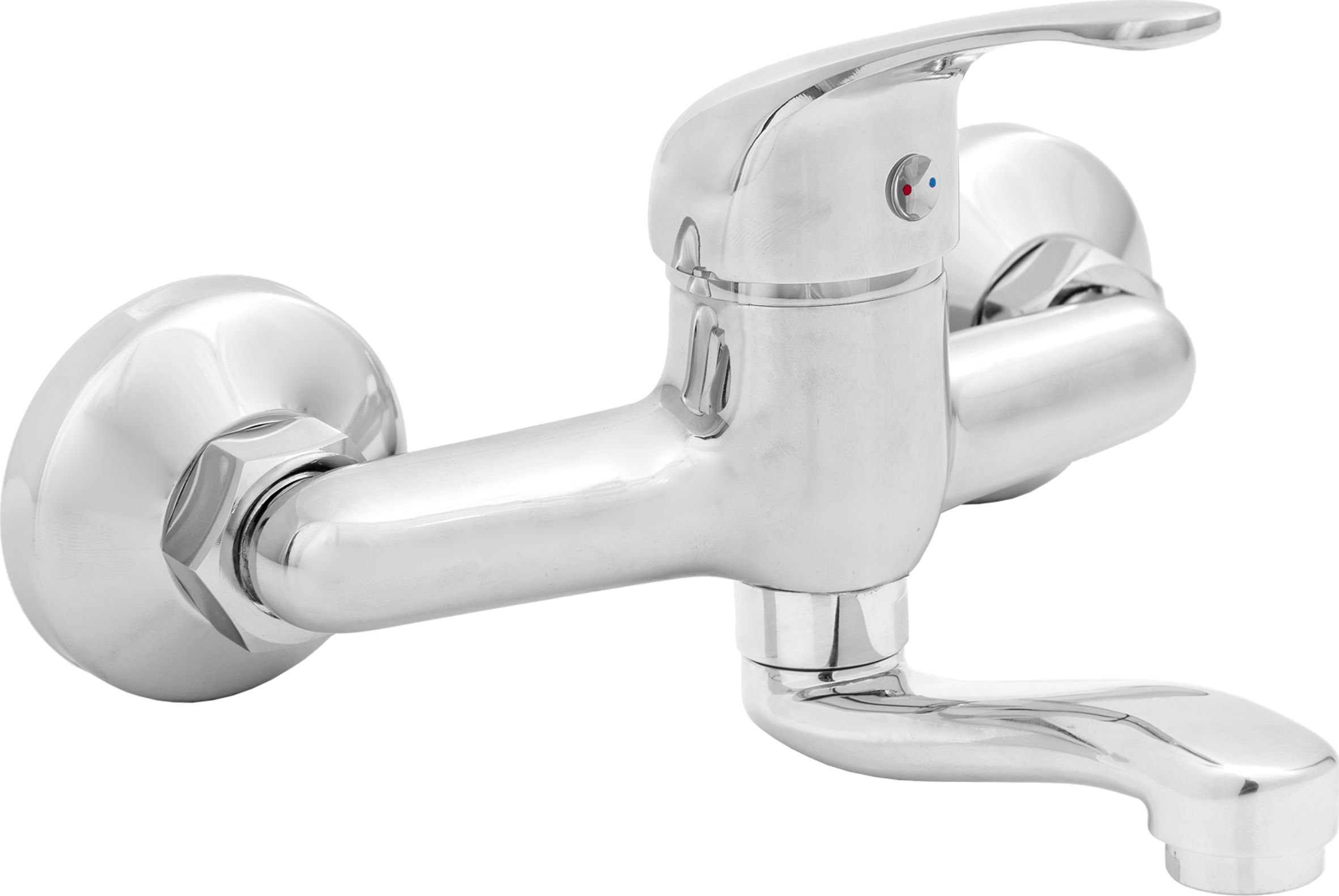 Invena Kuchyňská baterie Mitris nástěnná chromovaná (BC-79-K01)