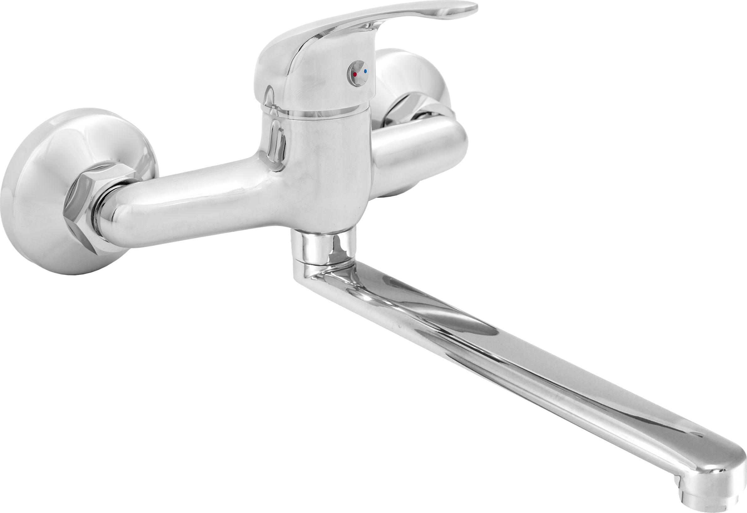 Invena Kuchyňská baterie Mitris, nástěnná, chrom (BC-79-001)