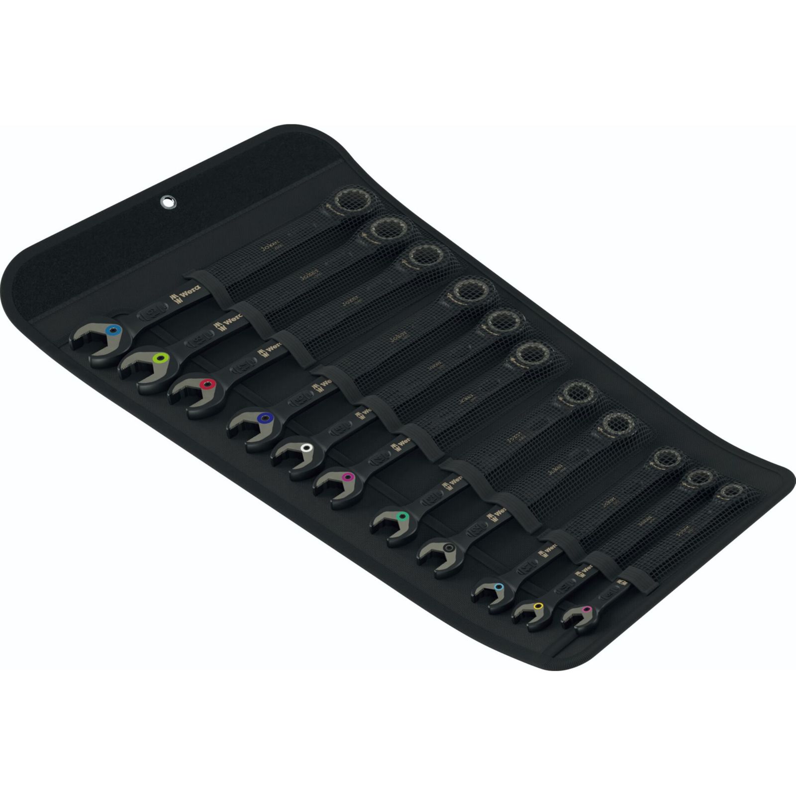 Wera Joker Black Edition 11-tlg. Maul-Ringratschenschlüssel-Satz