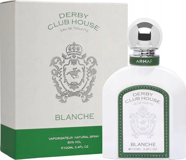 Alkotest Alkoholový test ARMAF Derby Club House Blanche EDT 100ml
