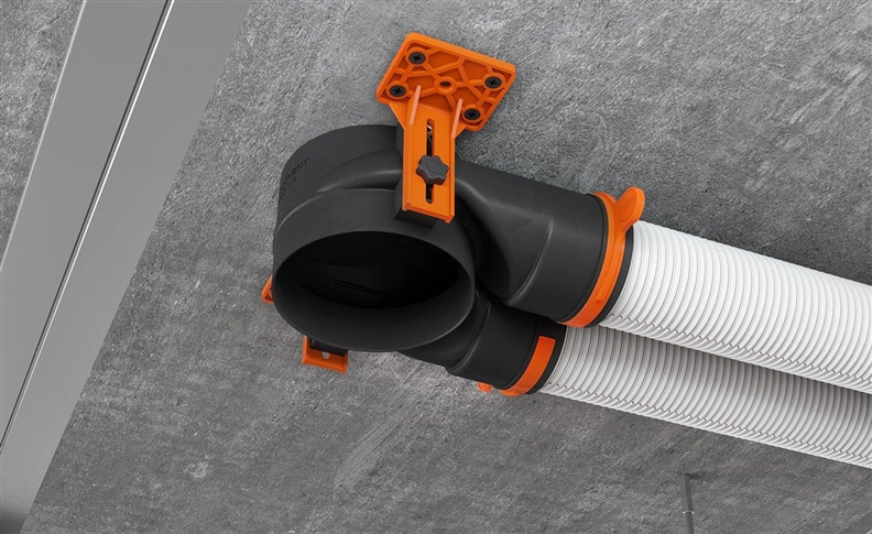 Antistatický difuzní box Ergovent SLIM BOX DN125-2X75