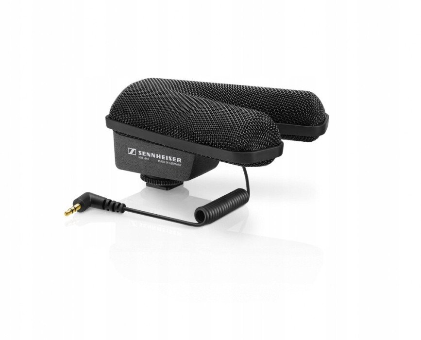 Sennheiser MKE 440 - stereofonní kondenzátorový mikrofon s nízkofrekvenčním filtrem