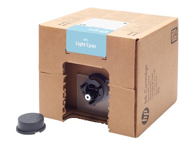 HP 873 - 3 L - světle azurová - originální - Latex - inkoustová cartridge - pro Latex 800, 800 W