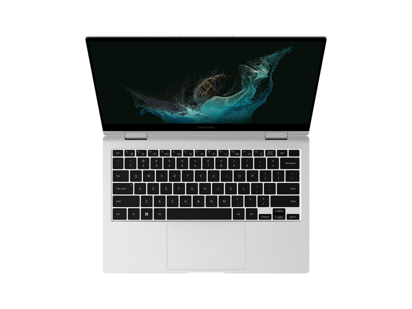 Samsung Book2 Pro 360 Intel® Core™ i7 i7-1165G7 Hybridní (2v1) 33,8 cm (13.3 ) Dotyková obrazovka Full HD 16 GB LPDDR5-SDRAM 512 GB SSD Wi-Fi 6E (802.11ax) Windows 11 Home Stříbrná Nový / Repack