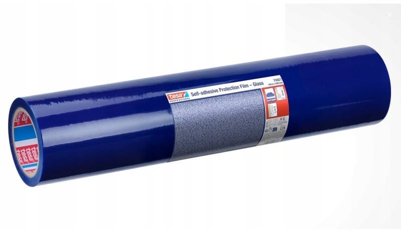 Tesa SAMOLEPICÍ OCHRANNÁ FÓLIE NA SKLO - FÓLIE/SKLO/100X500 TESA