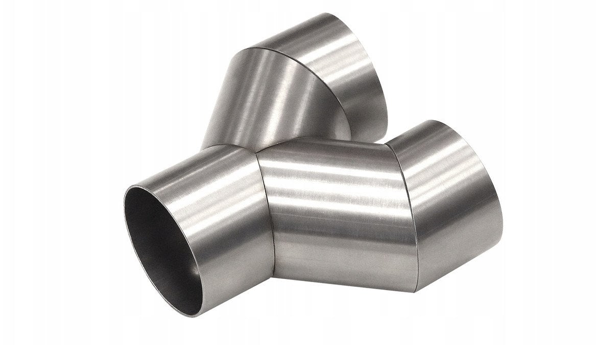 Poujoulat Y-kus výfuku T-kus 2,75-2,75 70 mm