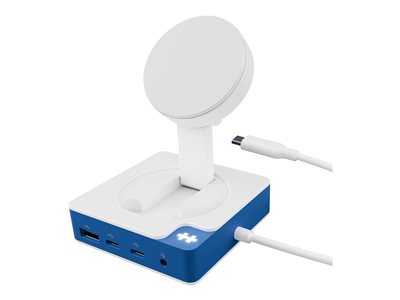 HyperDrive Flex MagCharge USB-C Hub Blu