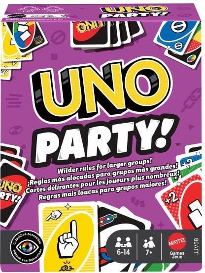 Mattel UNO Party karetní hra (JJV58)
