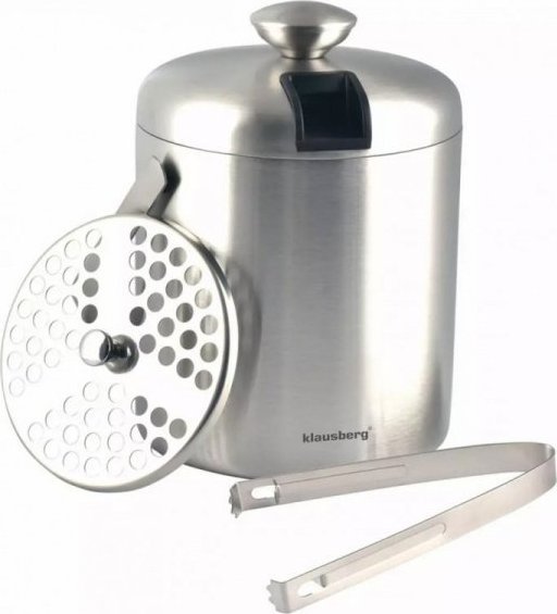 Klausberg termoska s vědrem na led 1,3 l + kleště KLAUSBERG KB-7579