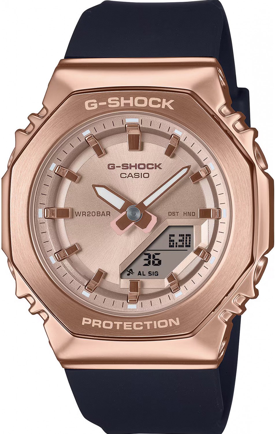 EDIFICE Hodinky Casio G-Shock GM-S2110PG-1A4ER 200m černé