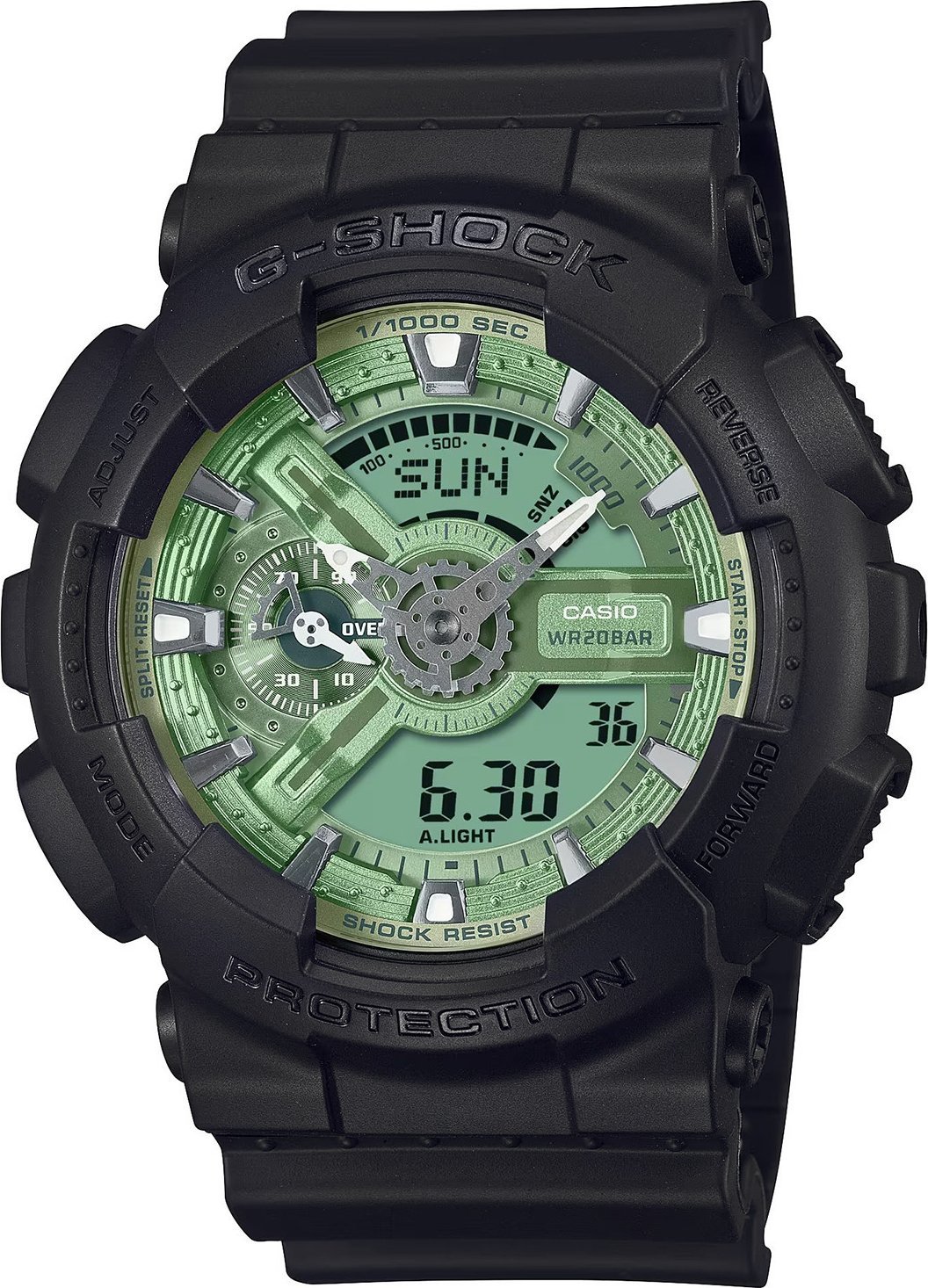 G-SHOCK Sportovní hodinky Casio G-Shock GA-110CD-1A3ER 200m Černé