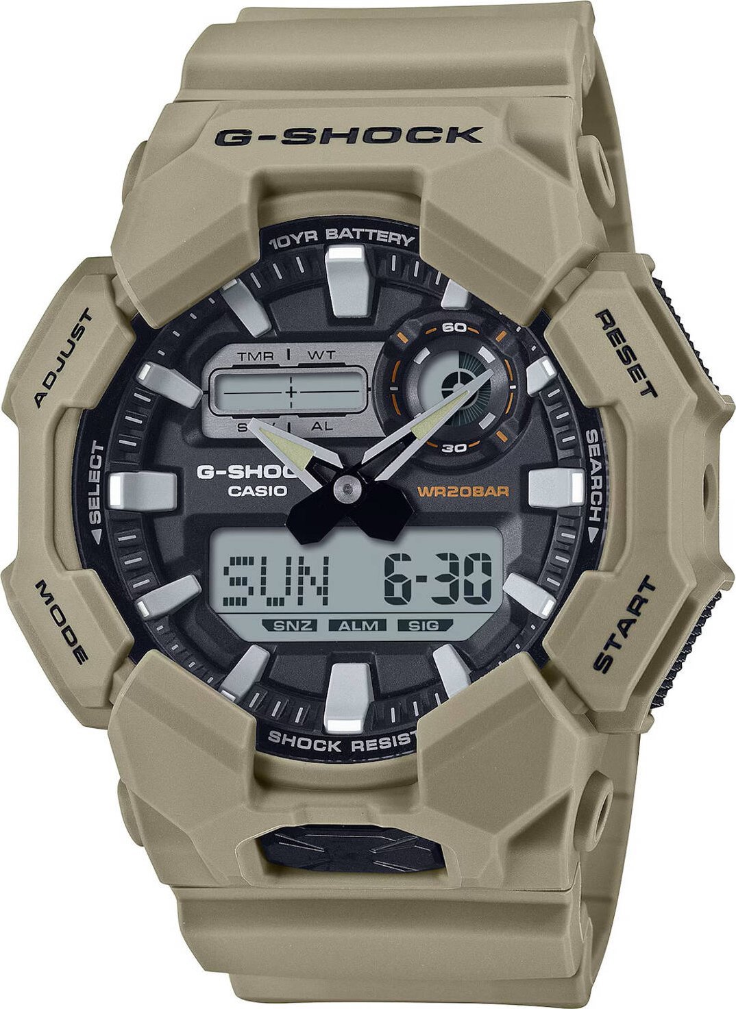 G-SHOCK Hodinky Pánské hodinky Casio G-Shock GA-010-5AER.