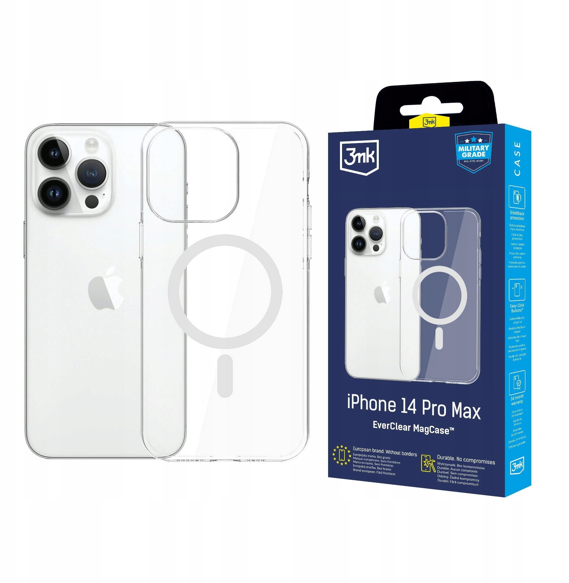 3MK Kryt EverClear MagCase pro Apple iPhone 14 Pro Max
