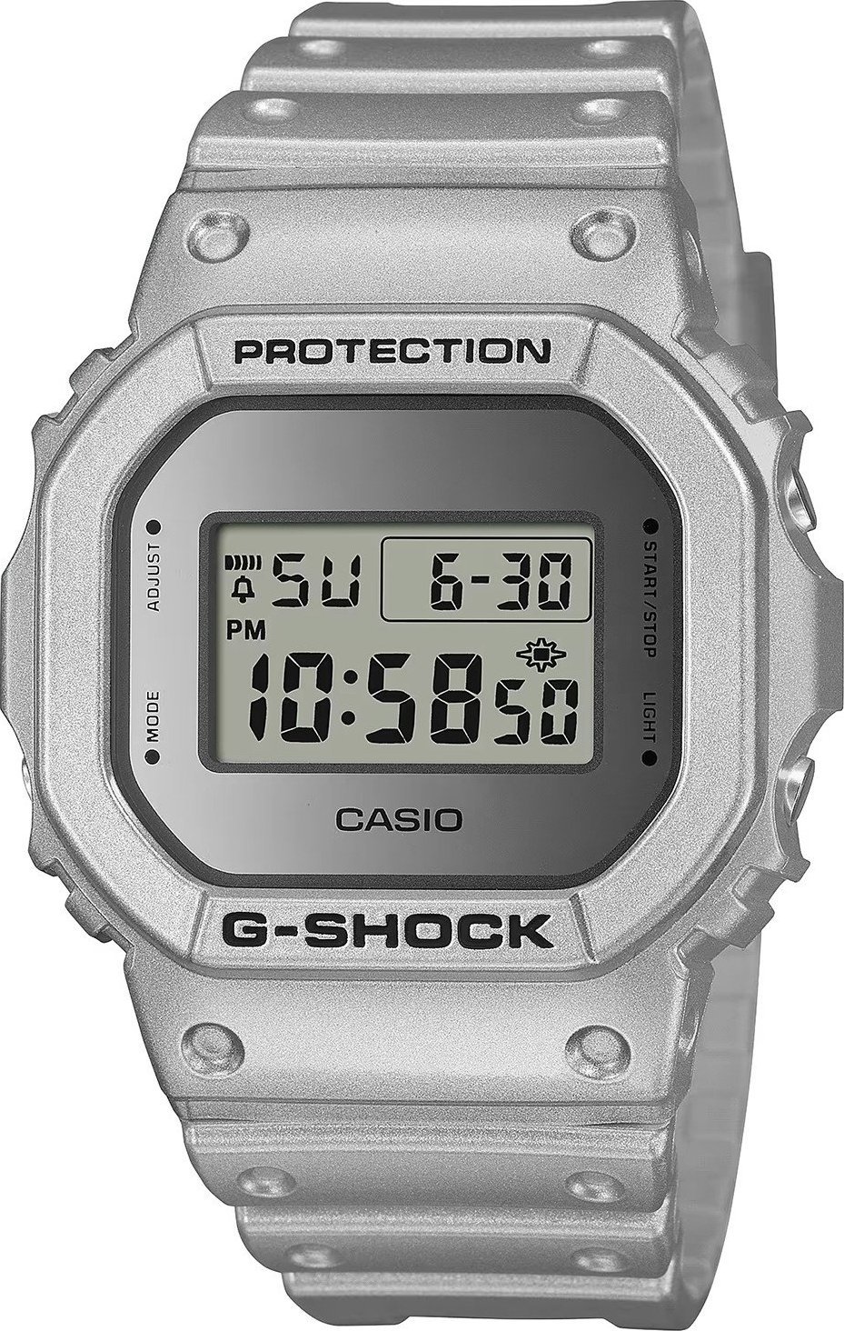 G-SHOCK Hodinky Casio G-Shock DW-5600FF-8ER 200m Stříbrné