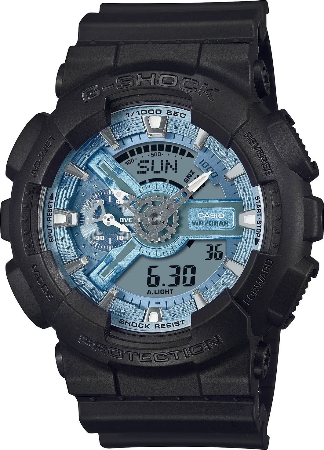 G-SHOCK Sportovní hodinky Casio G-Shock GA-110CD-1A2ER 200m černé