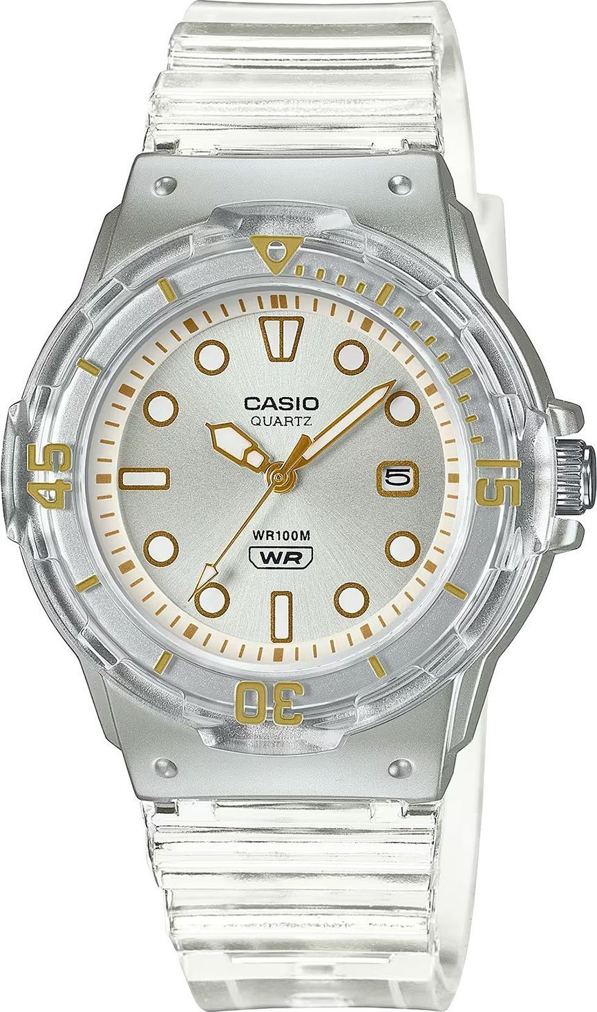 Casio Dětské hodinky LRW-200HS-7EVEF Bezbarvé