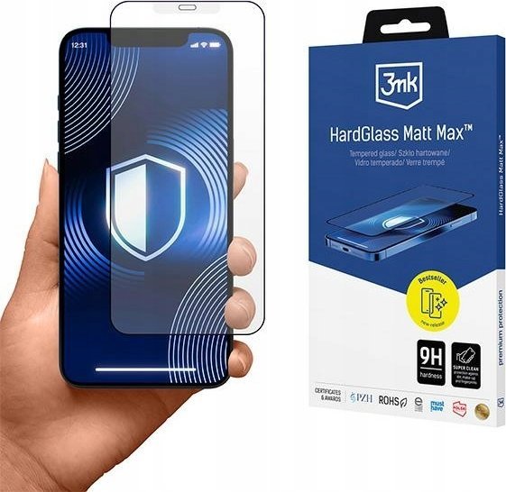 3mk ochranné sklo HardGlass Matt Max pro iPhone XS Max/11 Pro Max