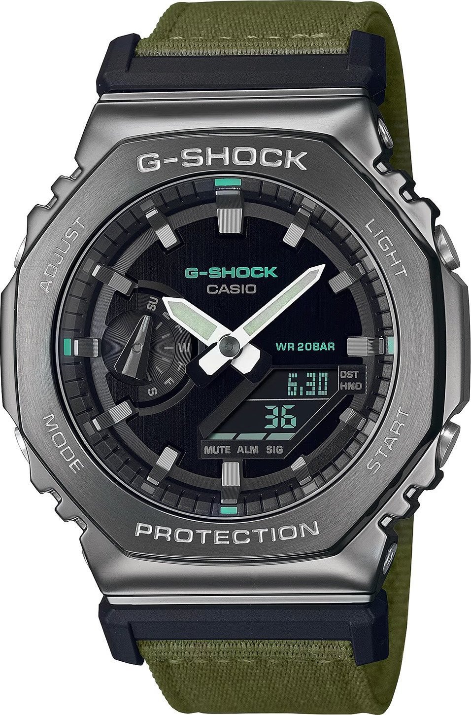 G-SHOCK Hodinky Casio G-Shock GM-2100CB-3AER 200m zelené