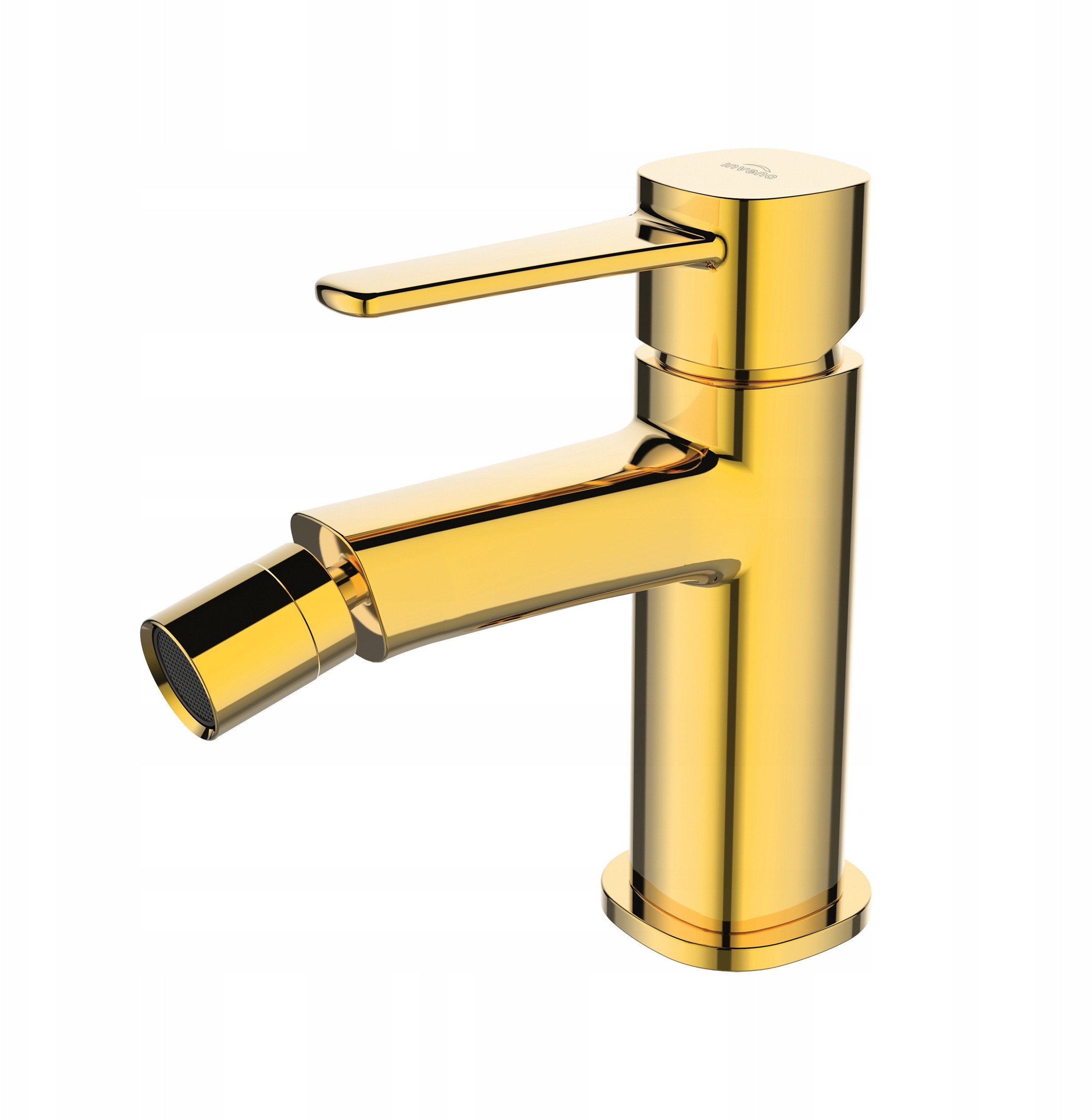Invena Bidetová baterie Glamour, zlatá BB-02-009-V