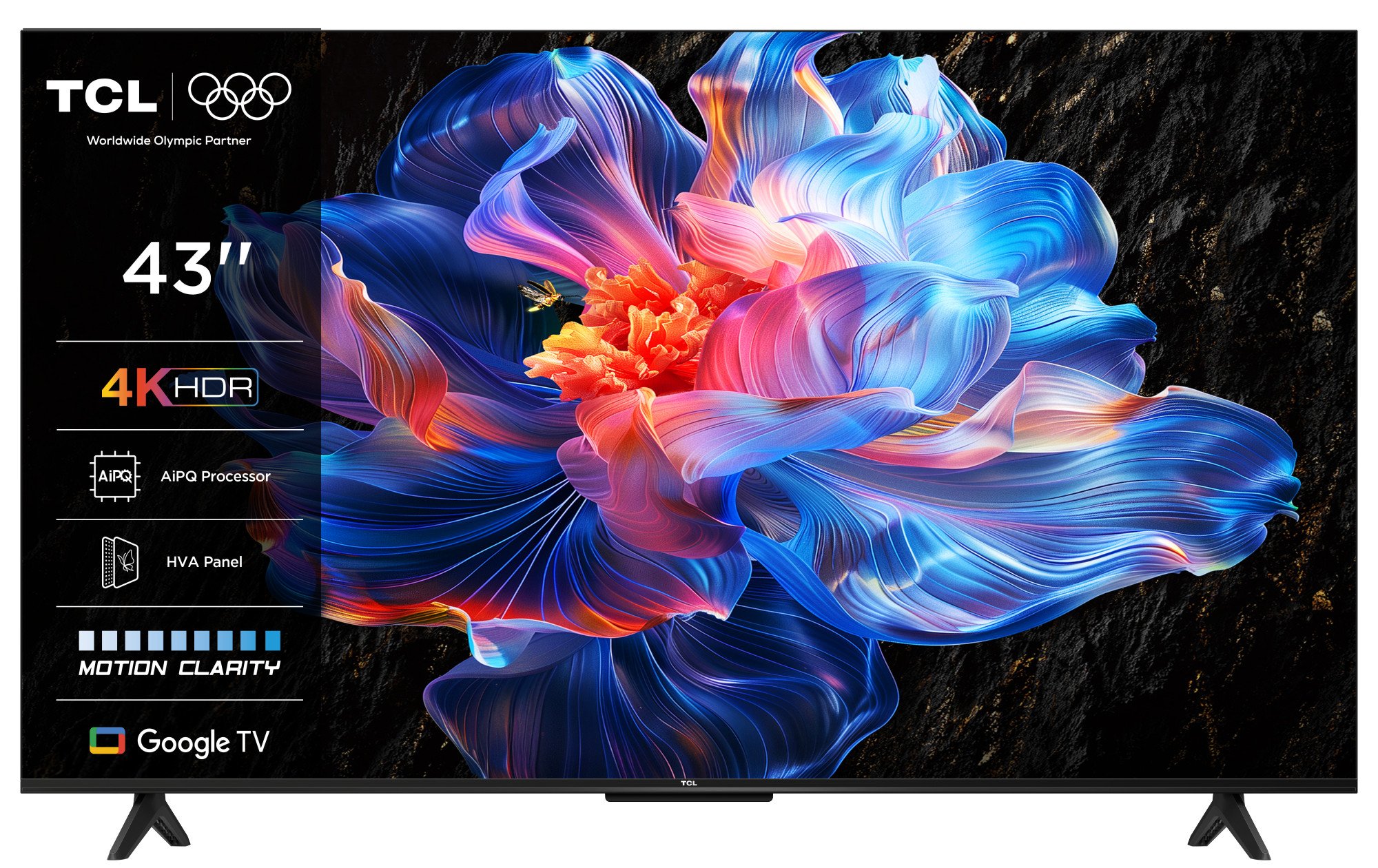 TCL LED televize 43 palců 43V6C