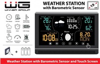 WG - Meteostanice WG3 s venkovním čidlem, černá