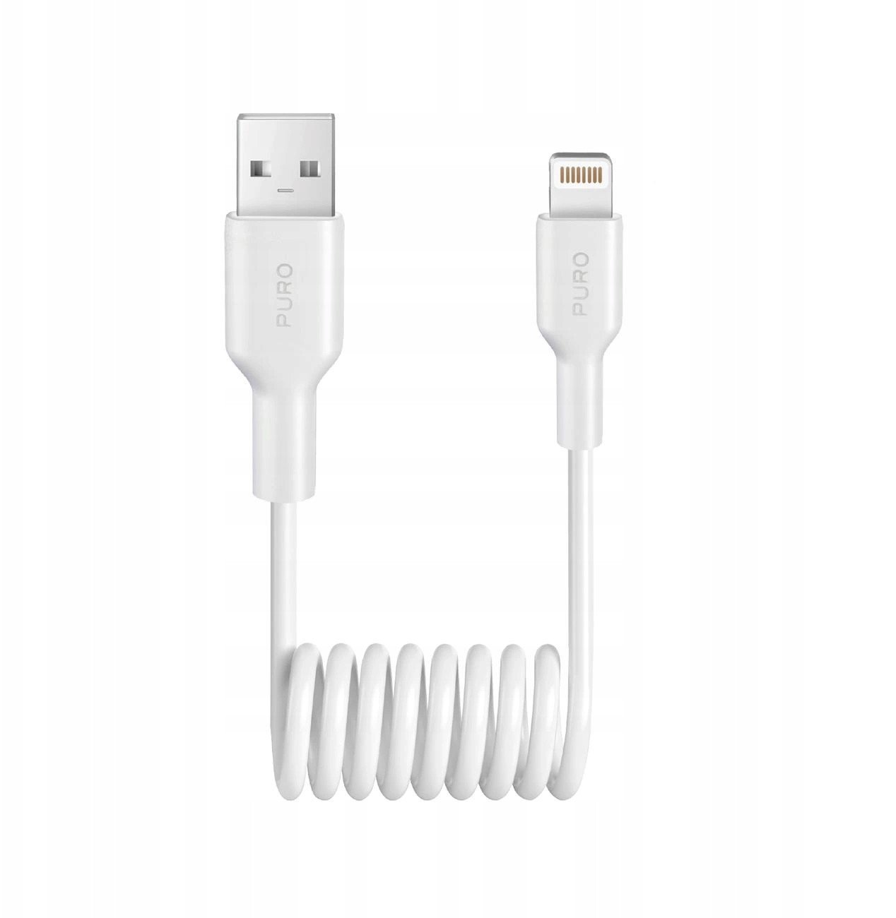 Puro Kabel USB-A - Lightning 1 m bílý (8018417498886)