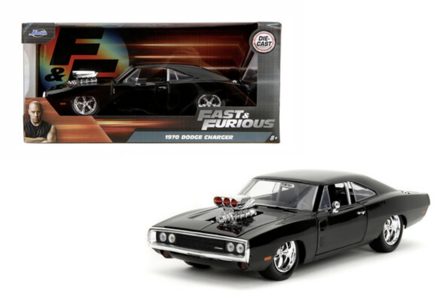 Simba JADA F_F Dodge Charger 1970 1:24 35421 98192