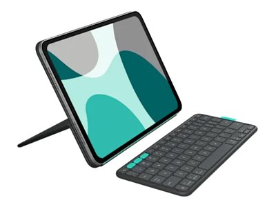 Logitech FLIP FOLIO pre iPad Pro 11 (M4), iPad Air 11 (M2+M3), iPad Air (5.gen.), US , grafitová