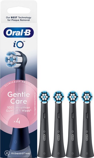 Oral-B hlavice iO Gentle Care Black 4ks