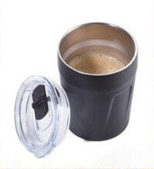 Troika Thermobecher ESPRESSO DOPPIO černá
