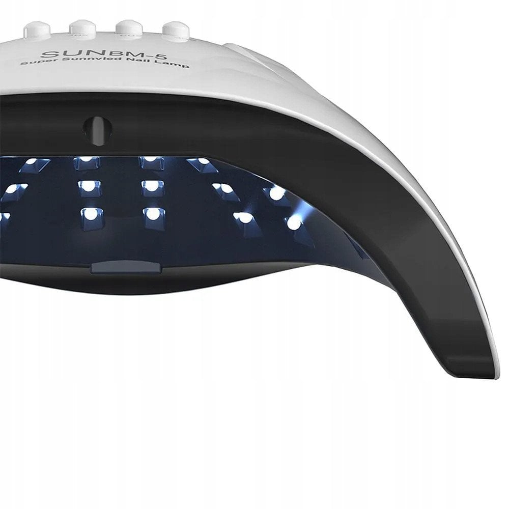 NoName UV LED lampa na nehty 66 lamp 180W SUN X7 MAX bílá